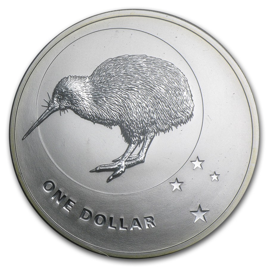 New-Zealand Kiwi 2010 1 ounce silver